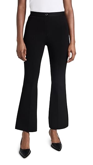 Theory Women's Flare Pants, Black, XXS-XS at Amazon Women's